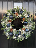 Midnight Winter Wreath
